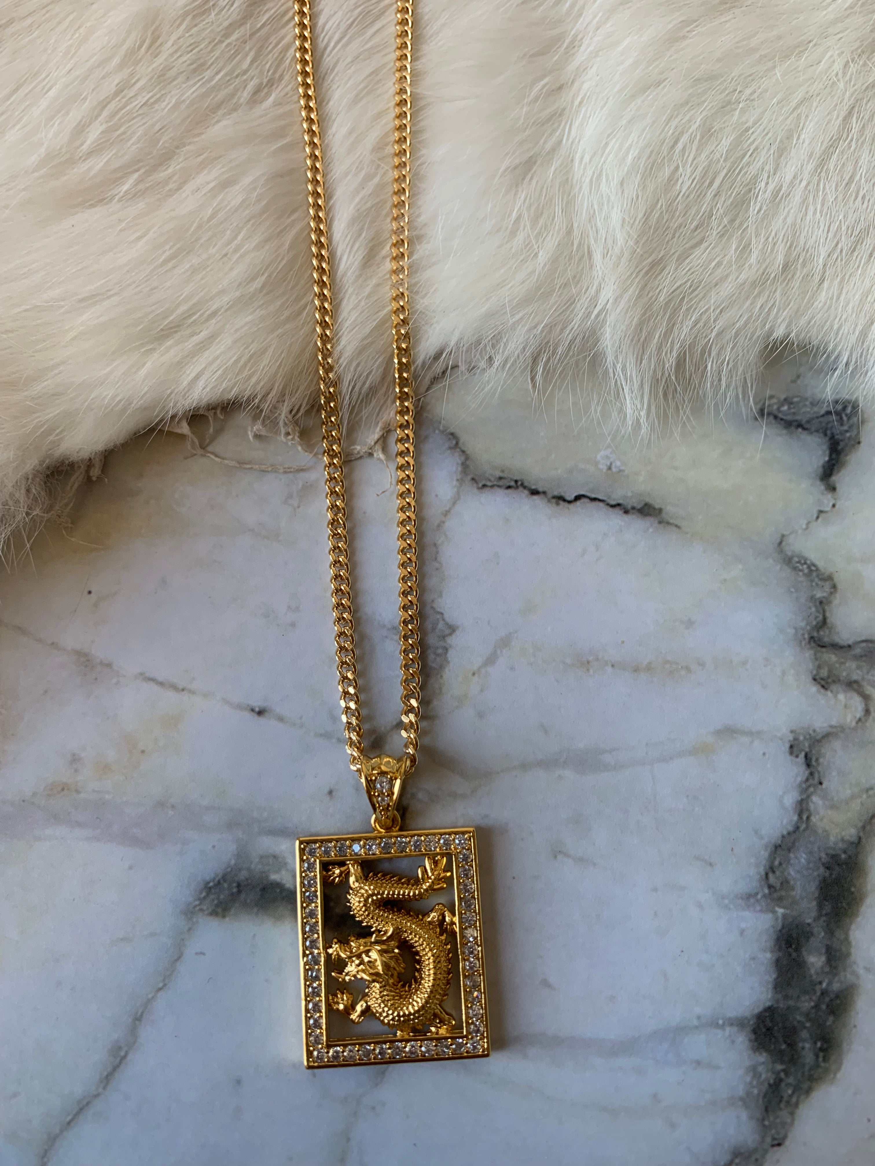 The Girl with the Dragon Necklace