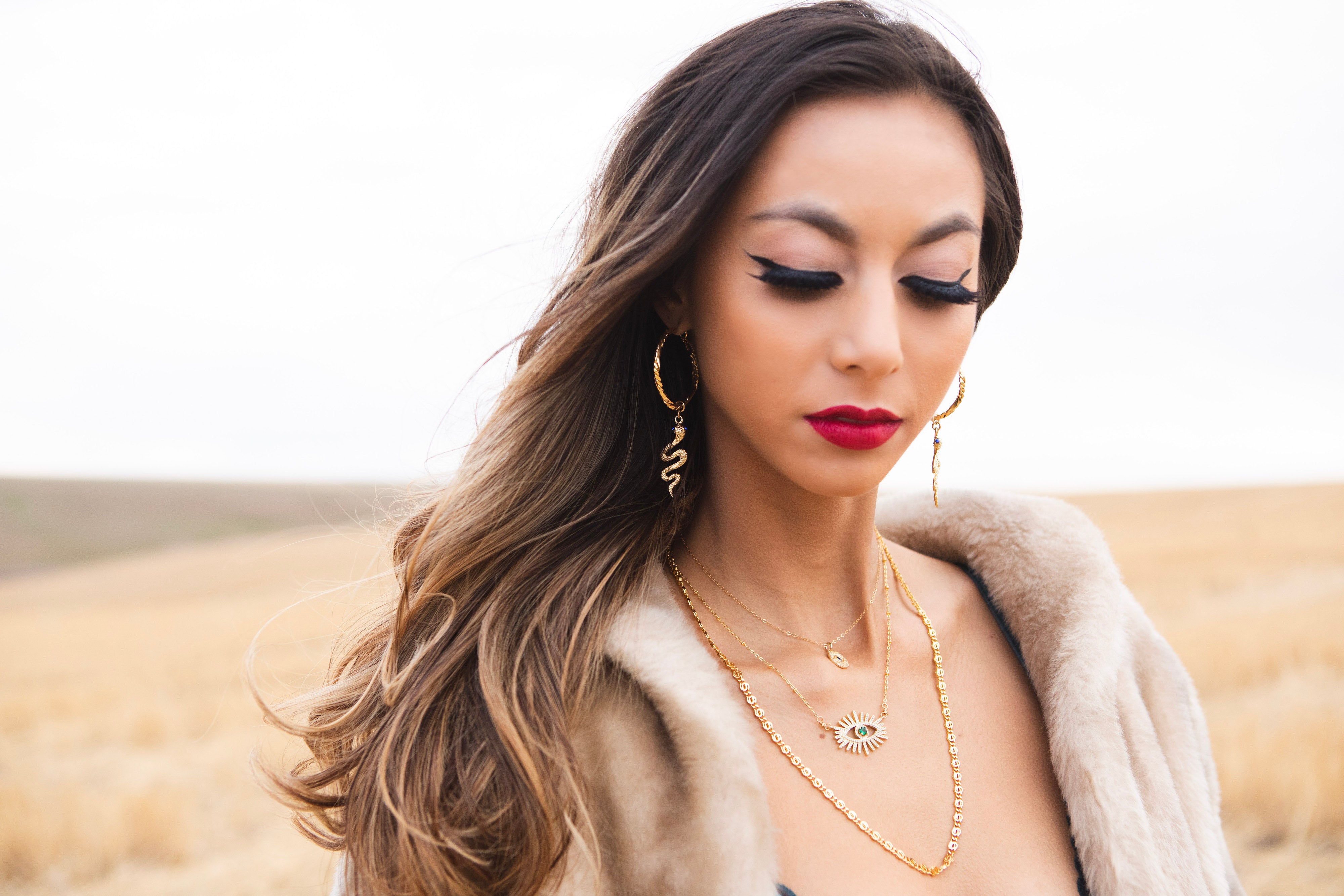 Emerald Bling EE Necklace