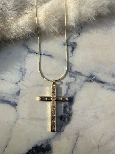 Radiant Faith Cross Necklace