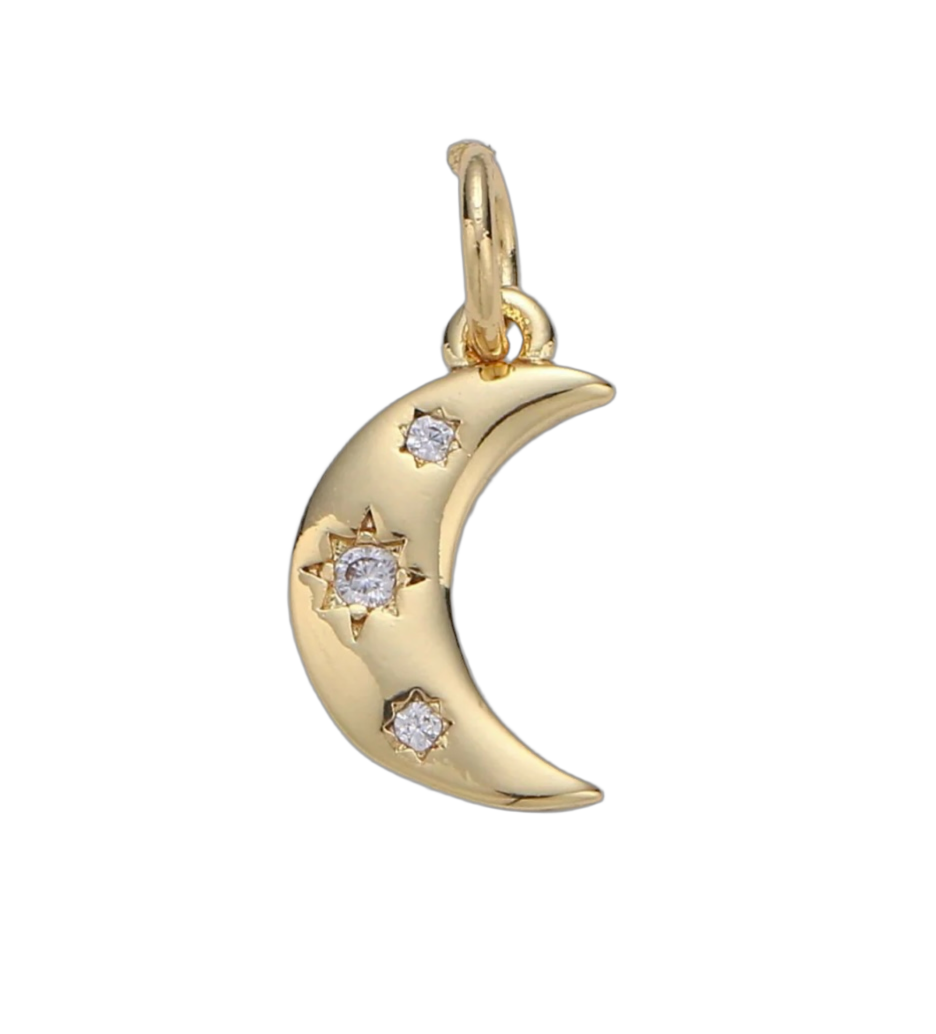 Dainty Moon Pendant