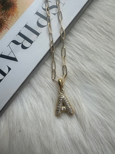 Iliana Initial Necklace