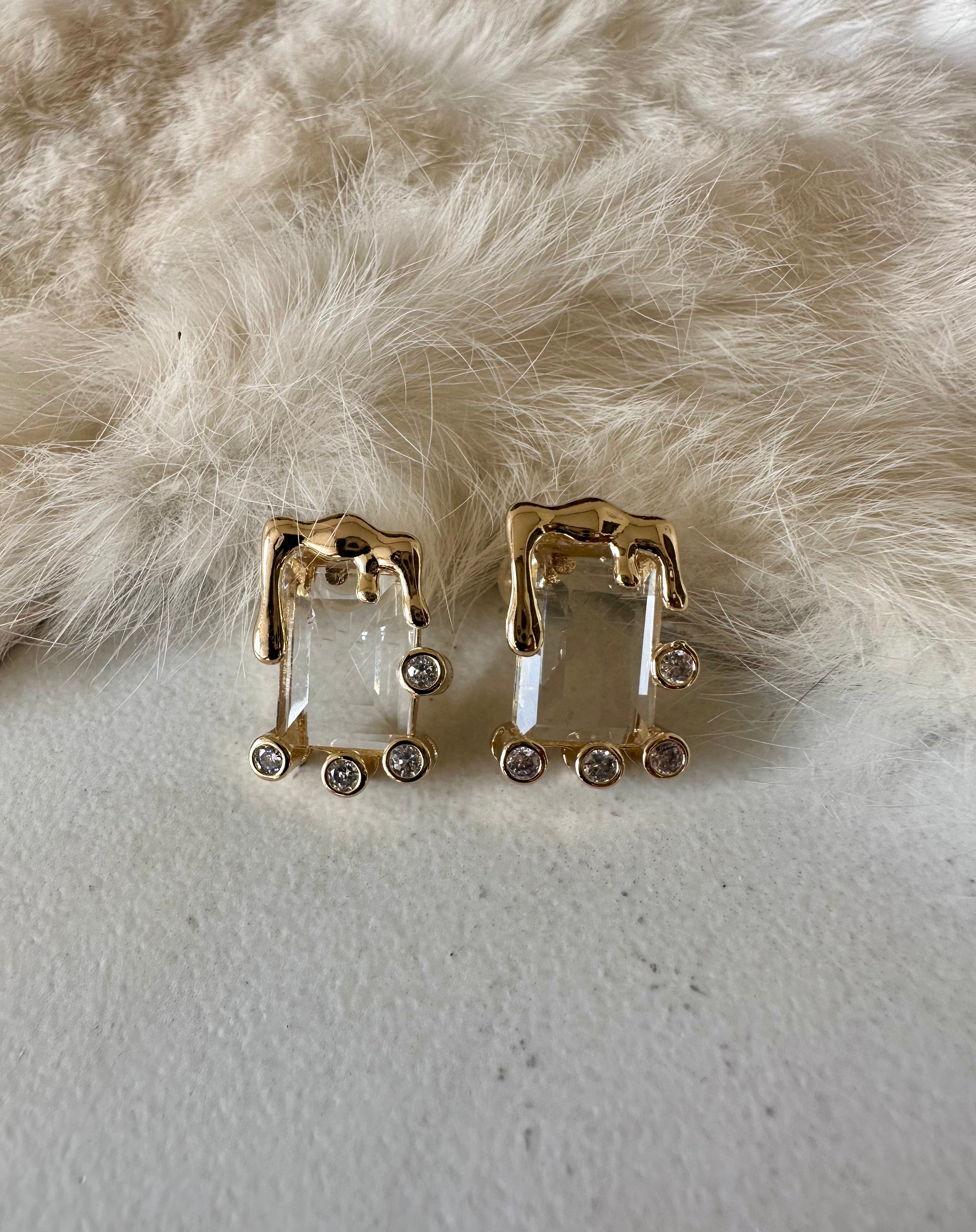Cinderella Stud Earrings