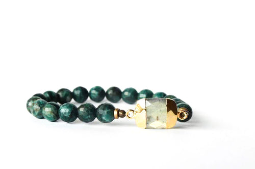 Fancy Stretch Duo Stone Bracelet