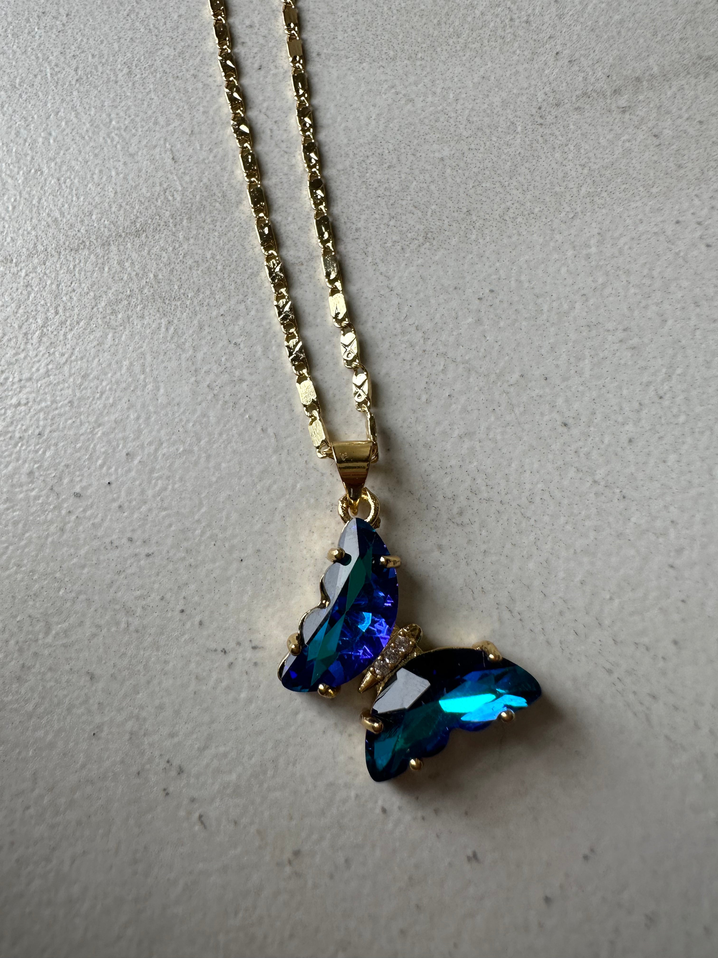 Mariposa Drop Necklace