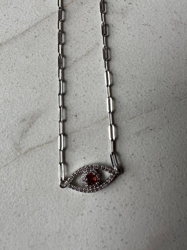 All Seeing Paperclip Necklace