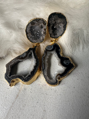After Party Agate Earrings