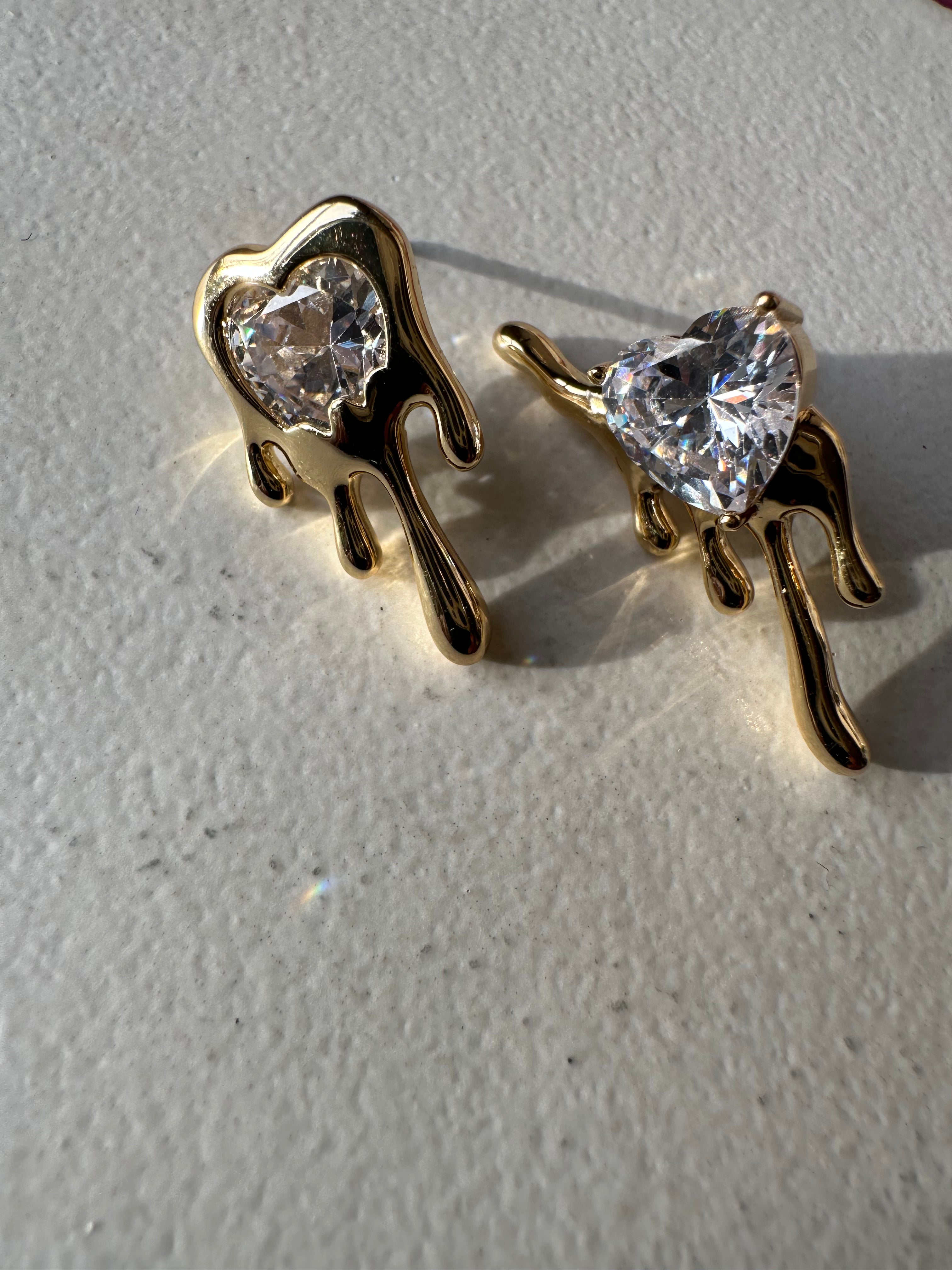 Heart Melts Earrings