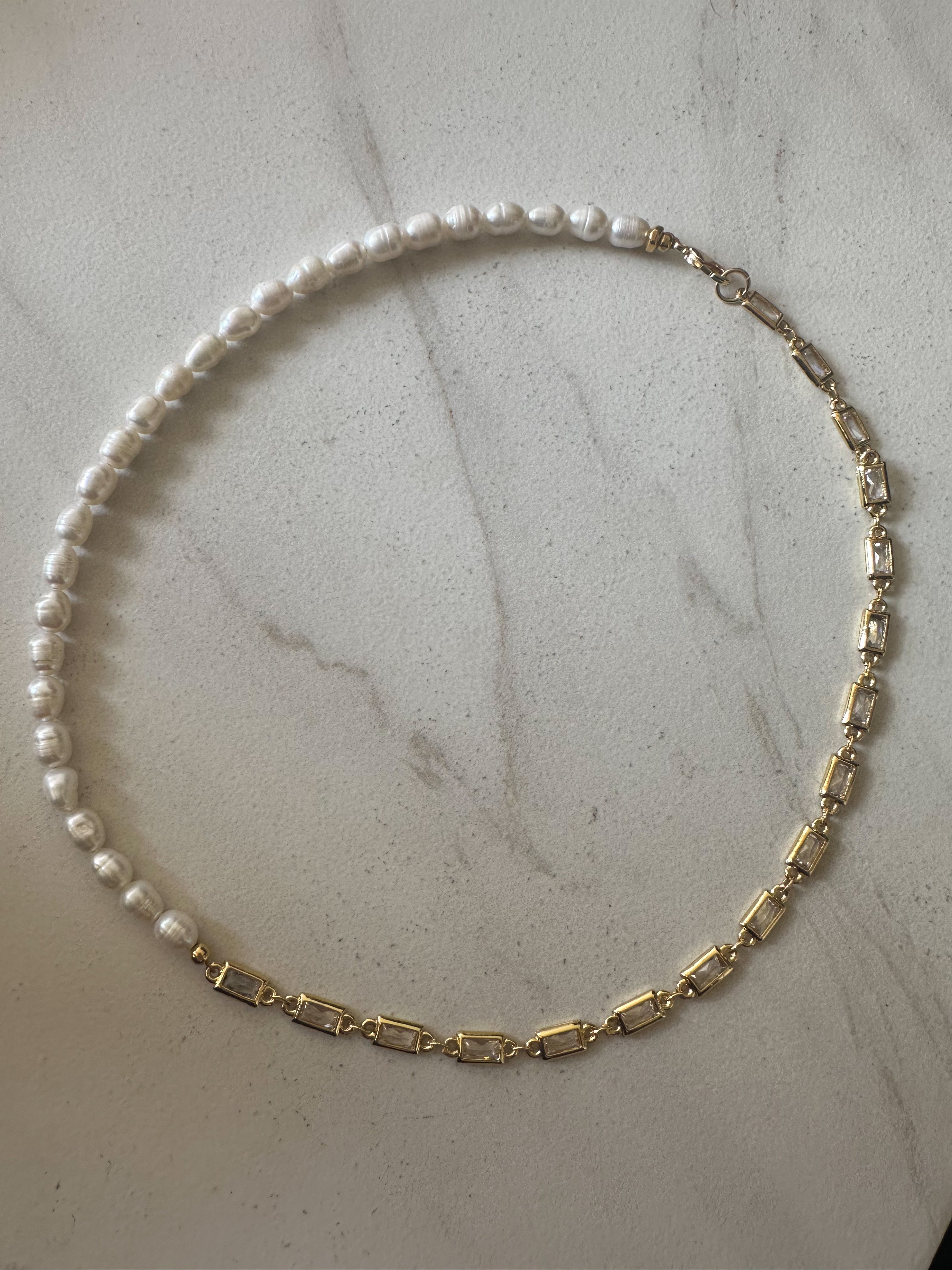 Paloma Hybrid Pearl Necklace