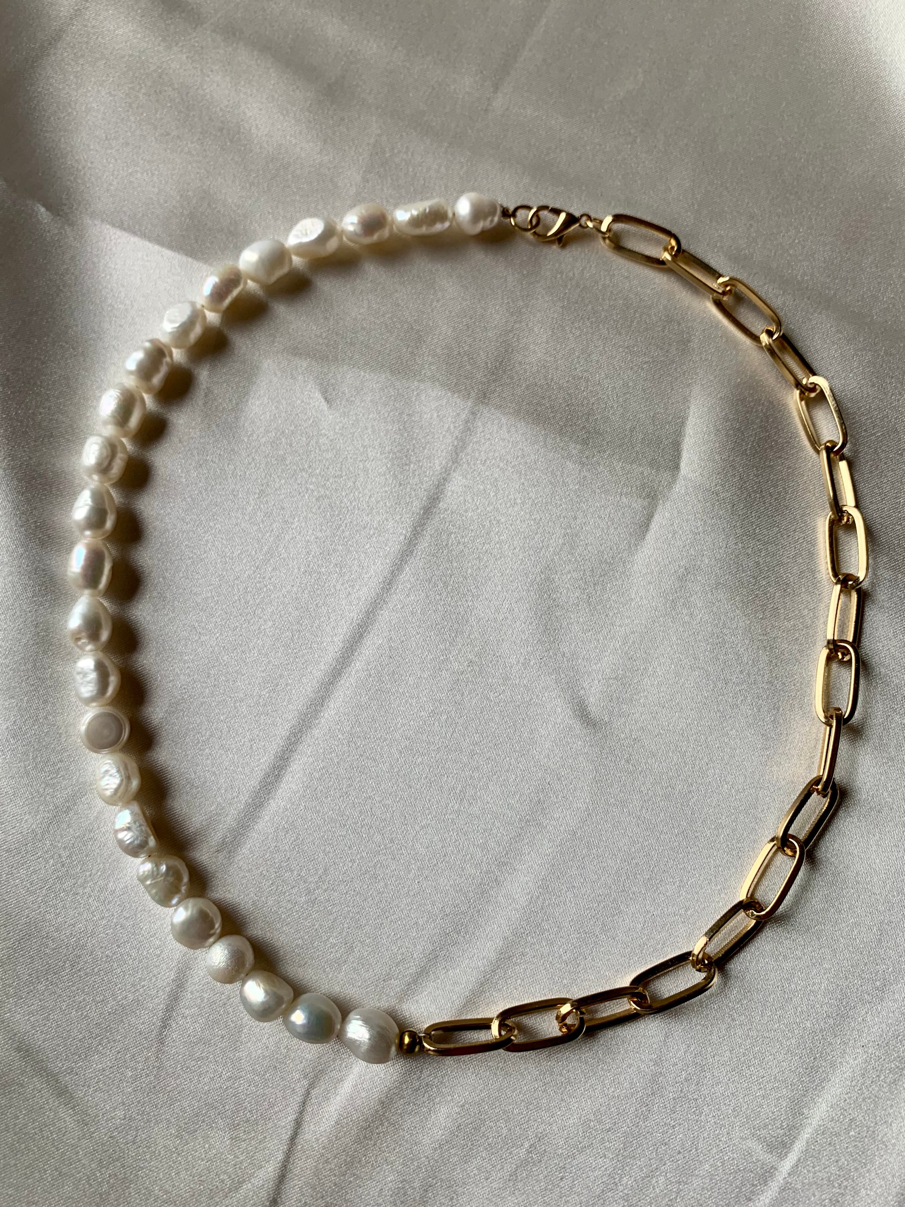Pearl Link Harmony Necklace