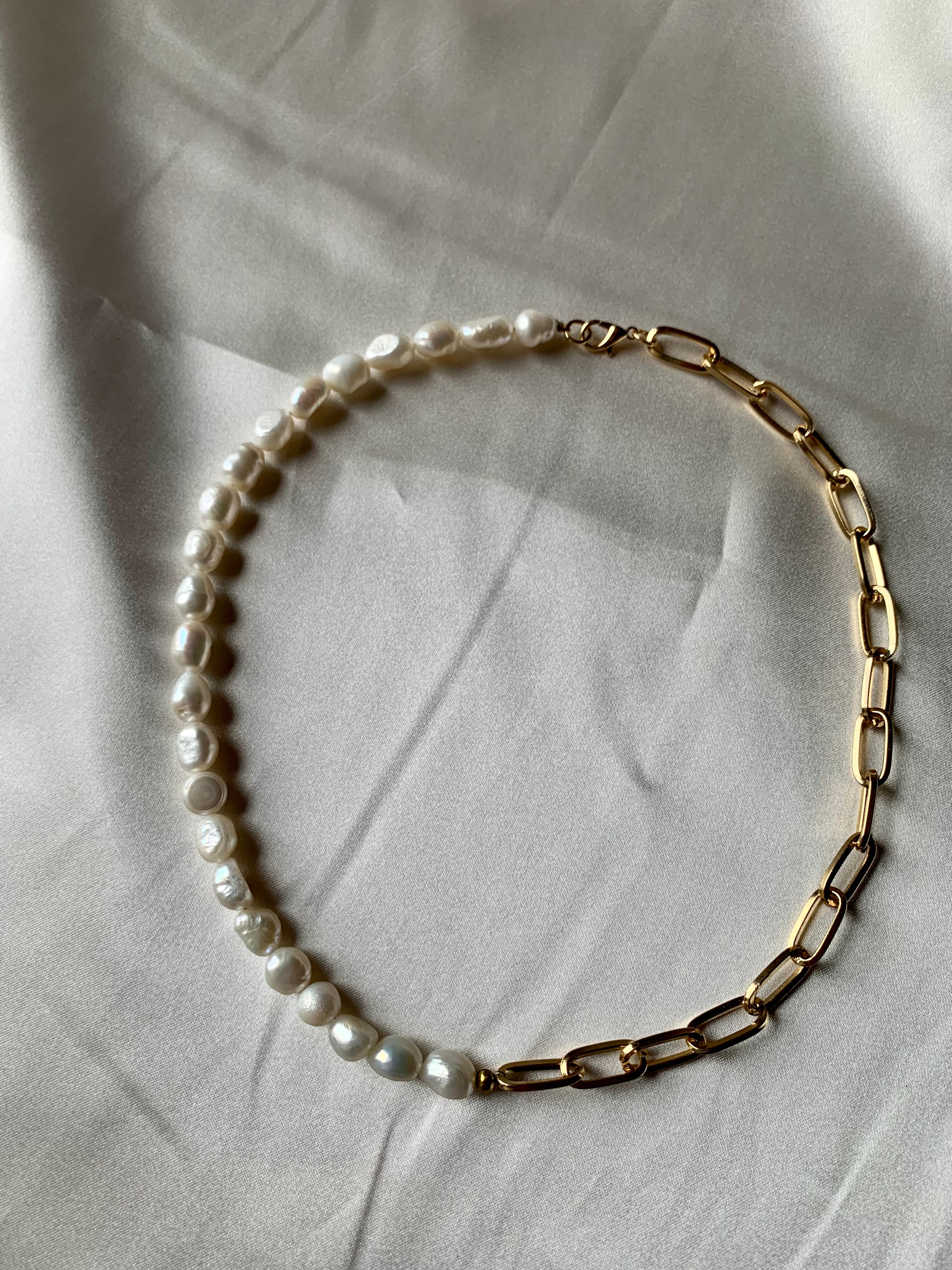 Pearl Link Harmony Necklace