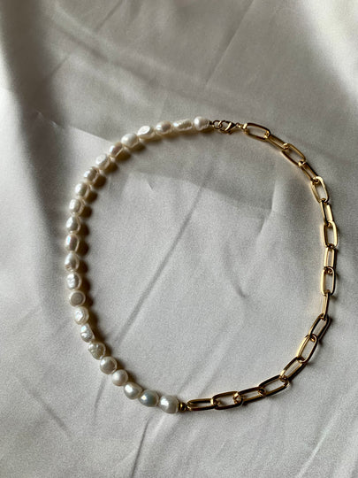 Pearl Link Harmony Necklace