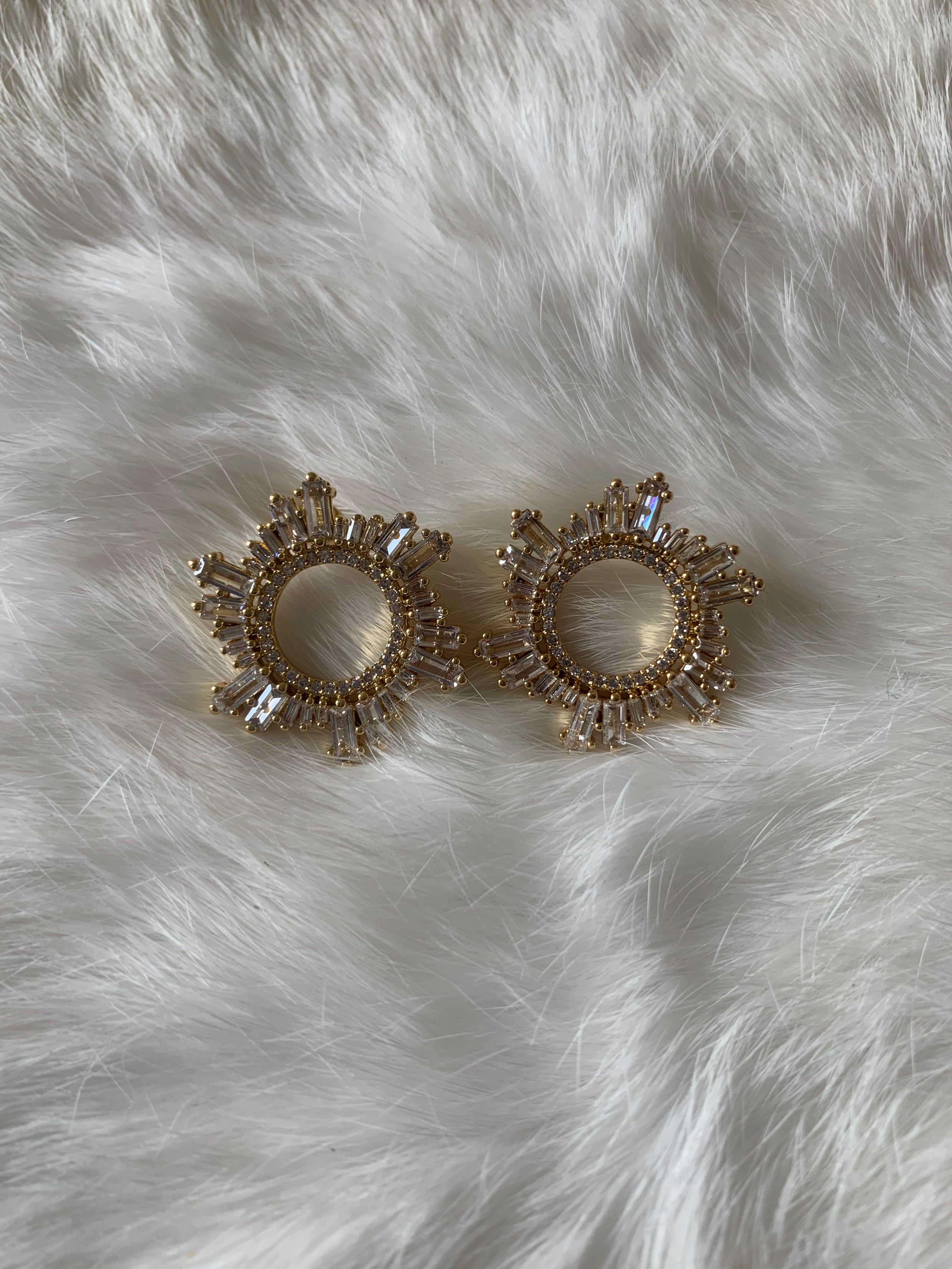 Celestial Sun Glam Studs XL