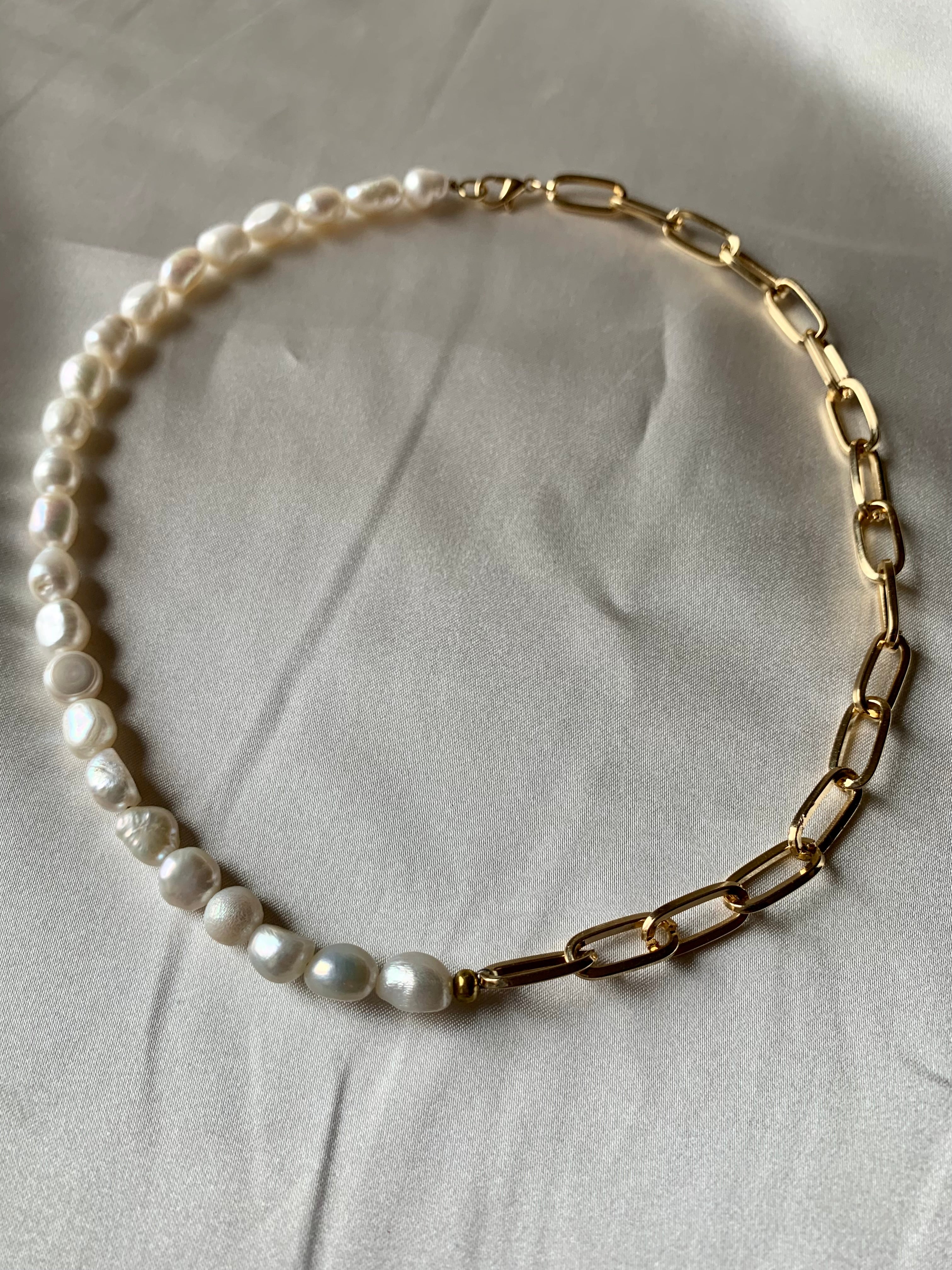 Pearl Link Harmony Necklace