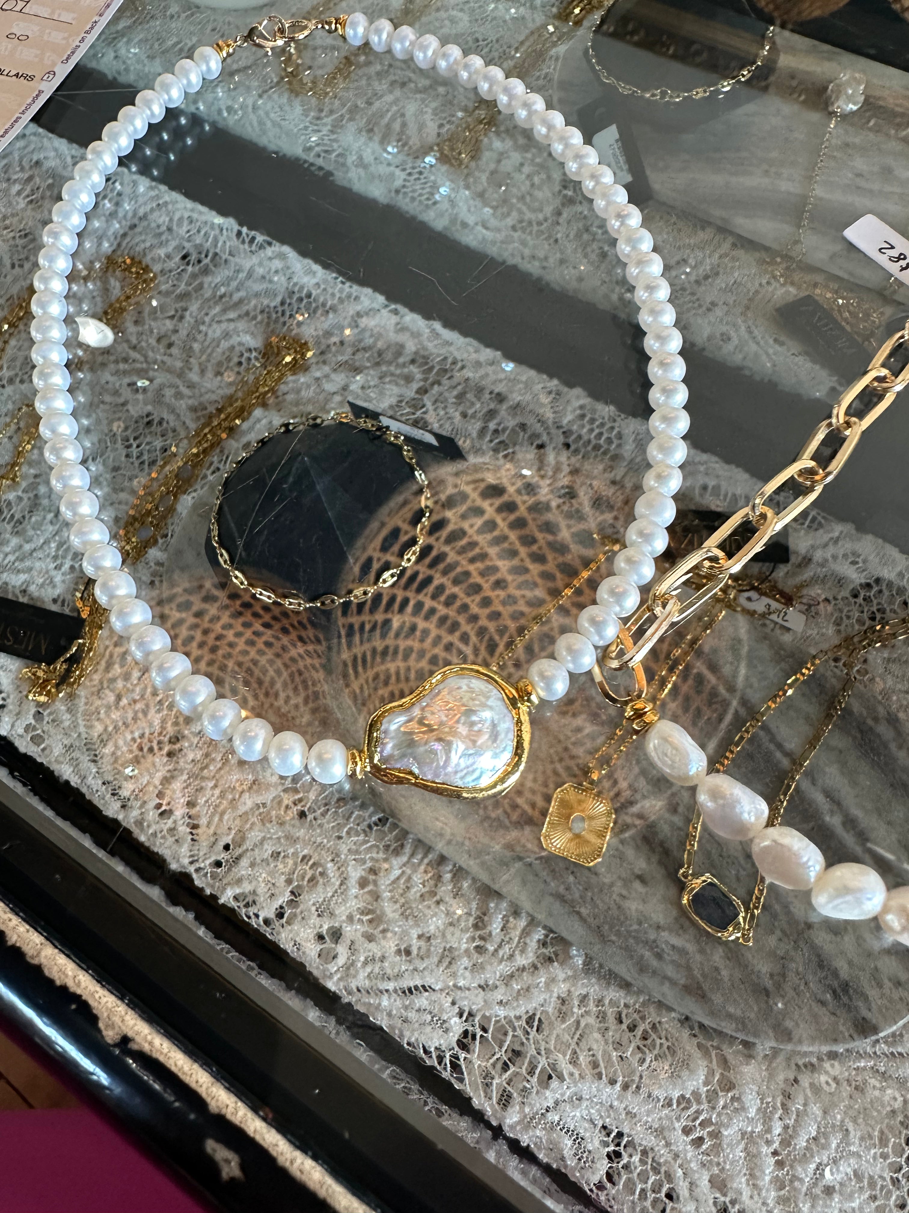 Paloma Pearl Strand Necklace