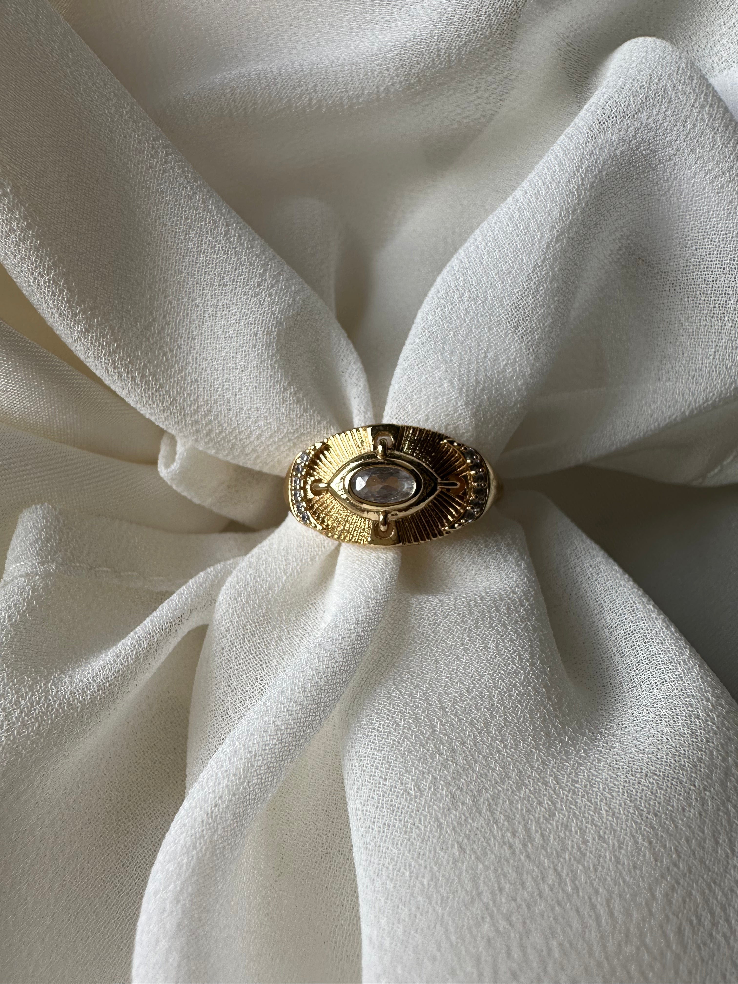 Evil Eye Celestial Ring