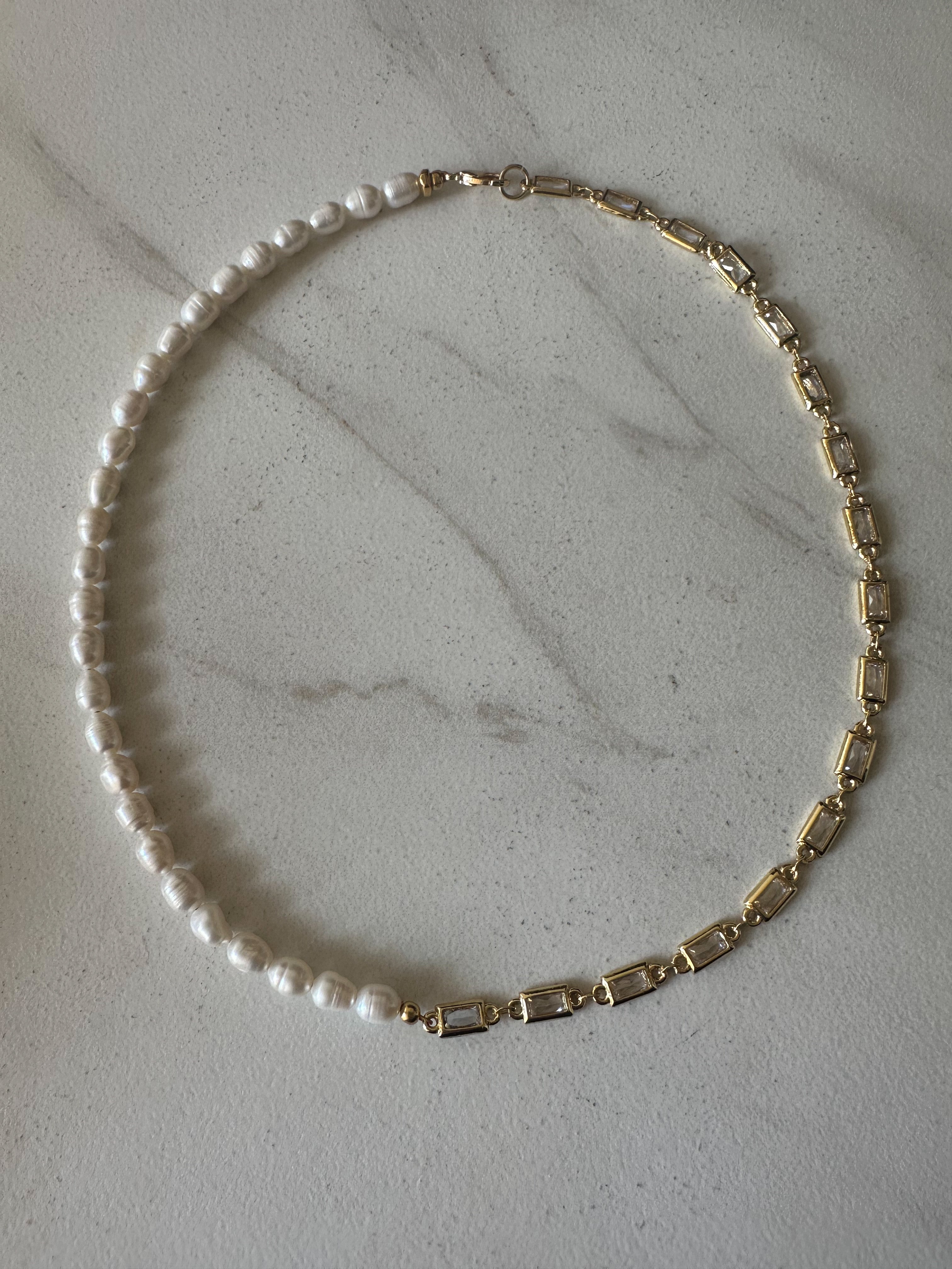 Paloma Hybrid Pearl Necklace