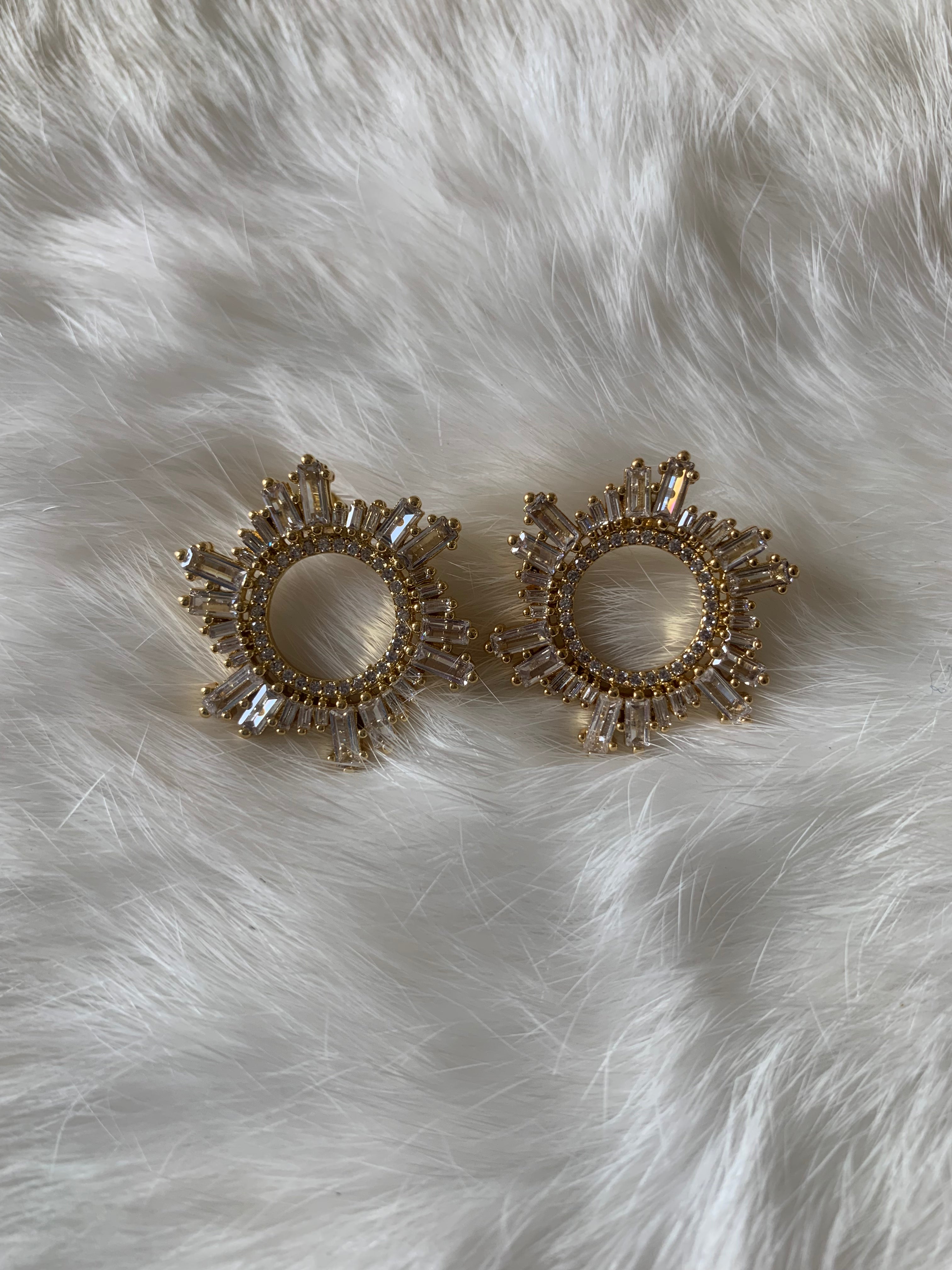 Celestial Sun Glam Studs XL